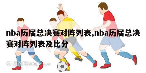 nba历届总决赛对阵列表,nba历届总决赛对阵列表及比分